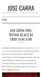 Mobile Screenshot of josecarra.com